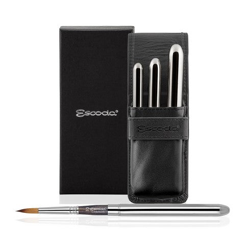 Escoda Chronos 3-piece round brush travel set