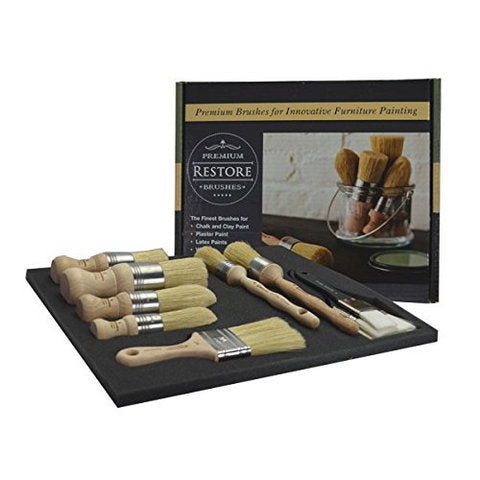 Escoda RESTORE Specialty Chalk 10-piece Brush Set
