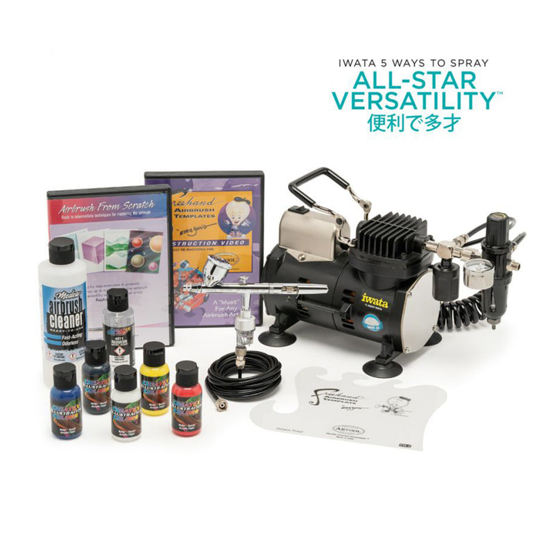 Iwata Deluxe Airbrush Kit with Eclipse HP-CS