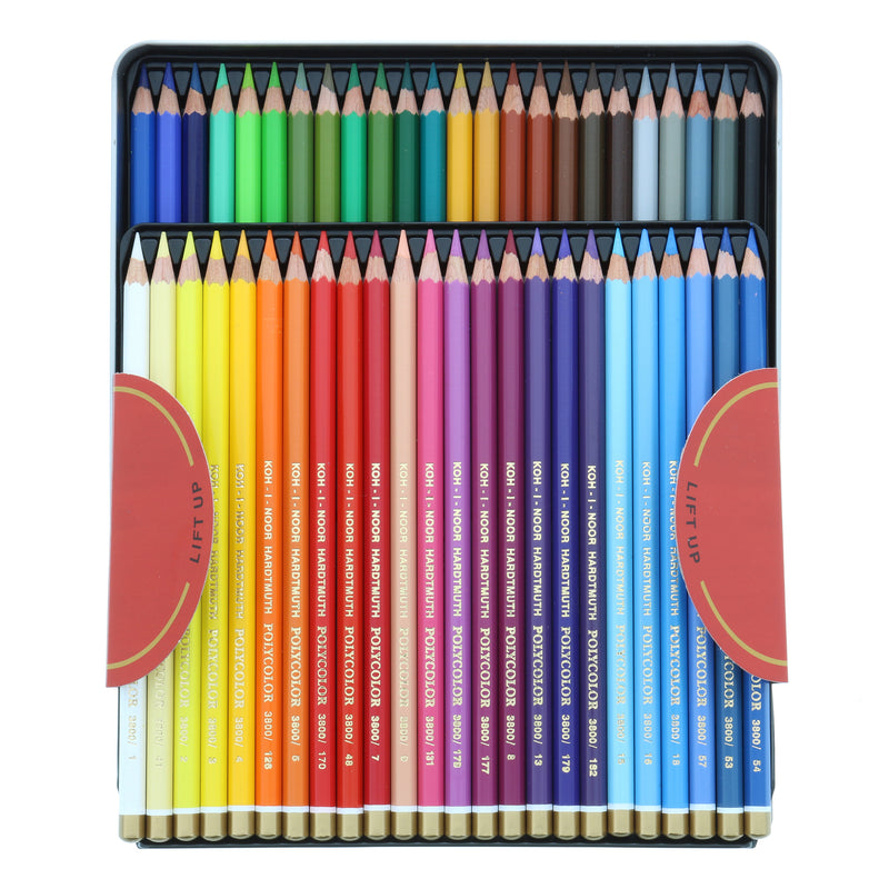 Koh-I-Noor Polycolor Coloured Pencil Set of 48