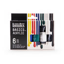 Liquitex Basics 6-Color Acrylic Sets 6x22ml