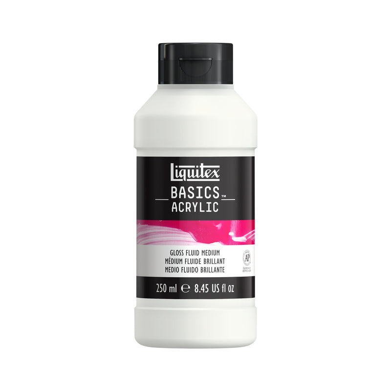 Liquitex Basics Gloss Fluid Medium 250ml