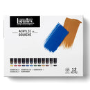 Liquitex Professional Acrylic Gouache Essentials Set 12x22ml