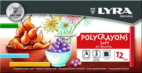 Lyra Polycrayons Soft Pastel Stick Sets