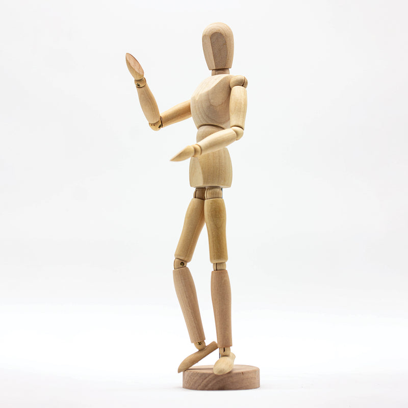 Curry's Tabletop Wooden Male Manikin - 12"