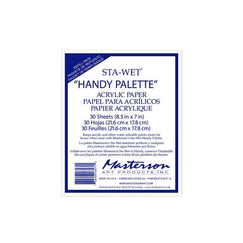 Masterson's Sta-Wet Palette Paper Refills