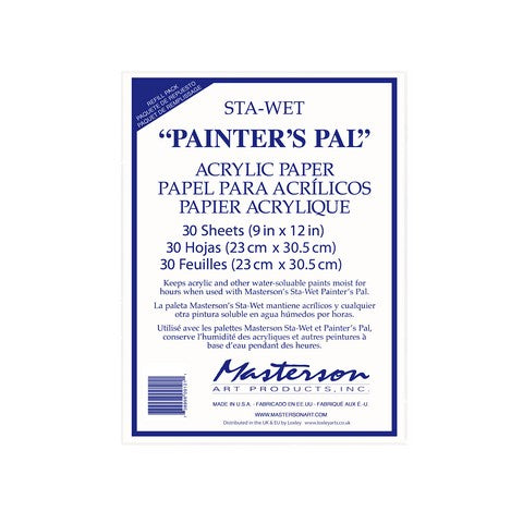 Masterson's Sta-Wet Palette Paper Refills