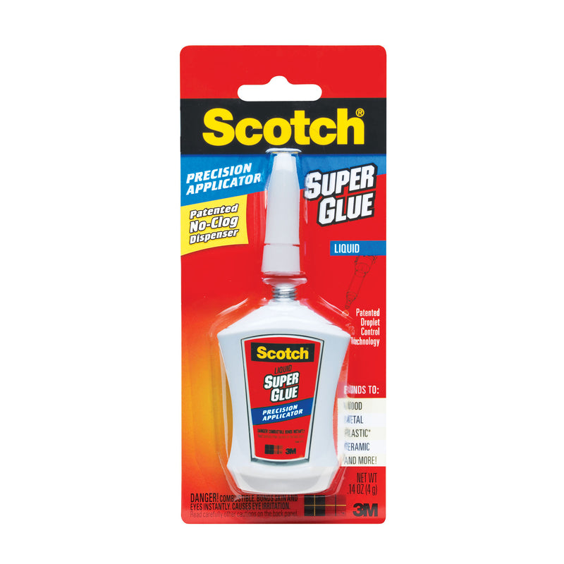 Scotch Super Glue Liquid in Precision Applicator