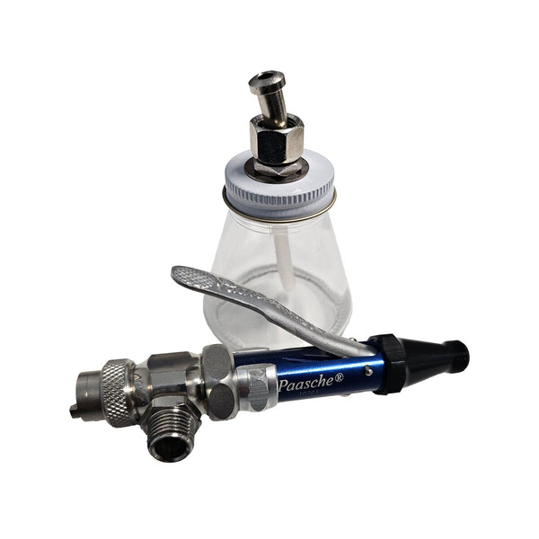 Paasche AUTF-1B Thumb Action Spray Gun with Bottle