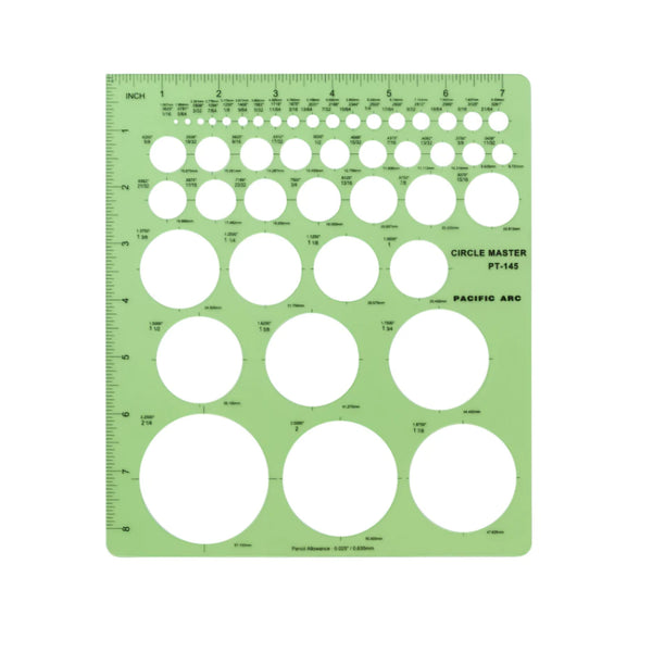 Chartpak Pickett Circle Templates