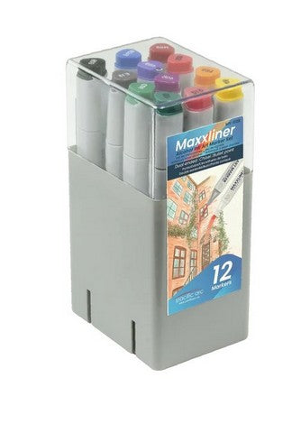 Maxxliner Double Ended Alcohol Art Marker Sets