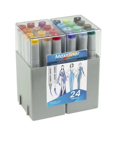 Maxxliner Double Ended Alcohol Art Marker Sets