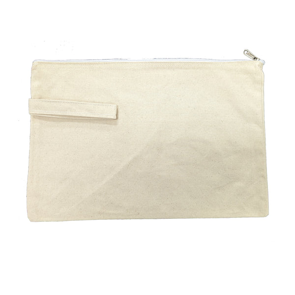 Canvas zipper pouch sale