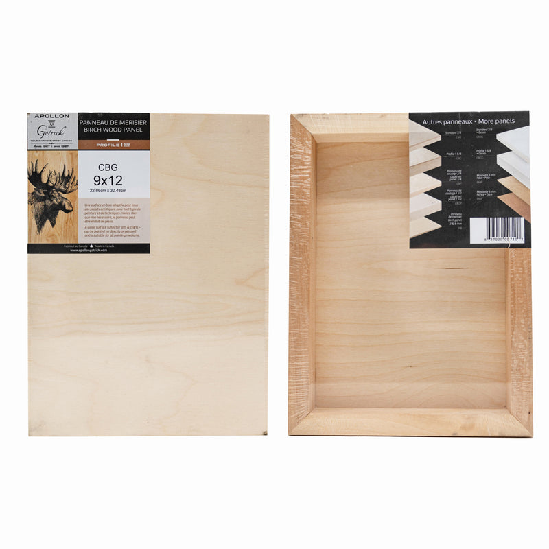 Regular Wood Solid Support & Painting Panels