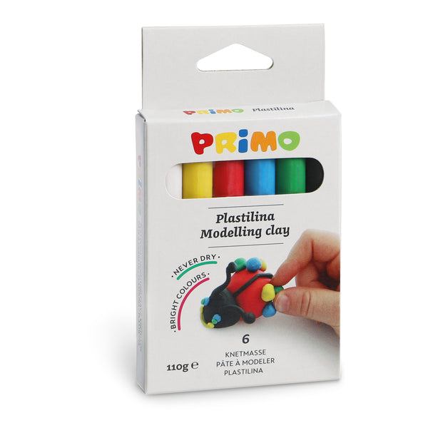 PRiMO Modelling Clay 6-Colour Set