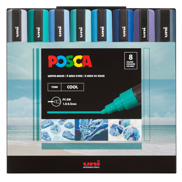 POSCA Acrylic Paint Marker PC-5M Medium Light Green - Wet Paint Artists'  Materials and Framing