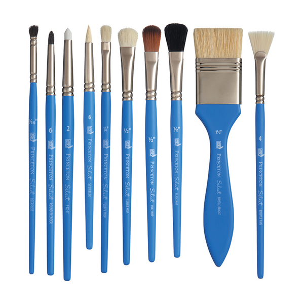 Princeton 3750 Select Artiste Bristle Brushes