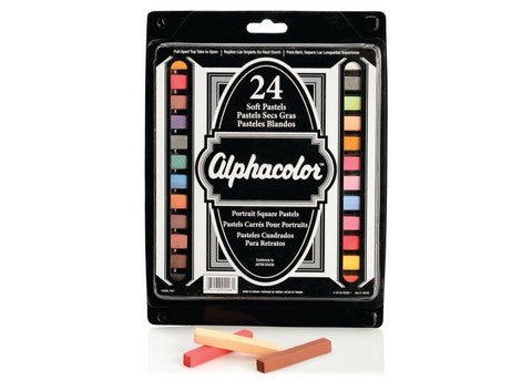 Alphacolor Pastel Sticks Portrait Colors - Set of 24