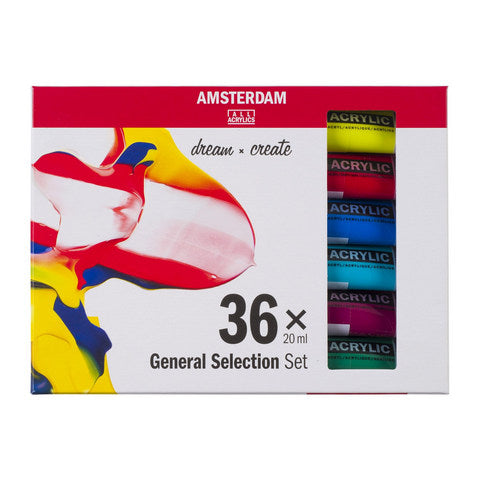 Amsterdam Standard Acrylic General Set - 20ml x 36