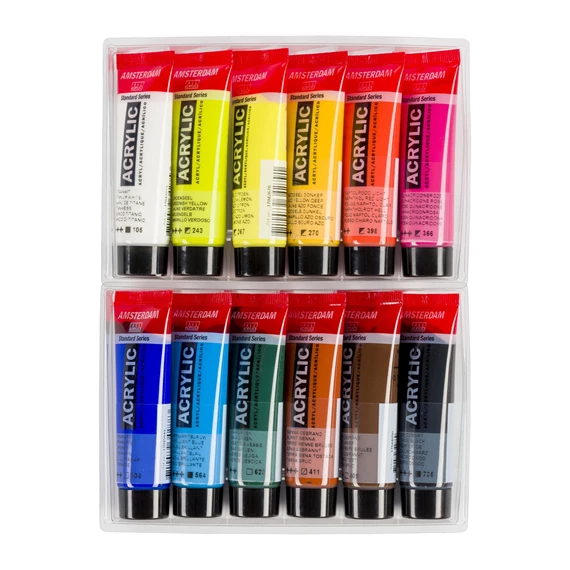 Amsterdam Standard Acrylic Landscape Set - 20ml x 12