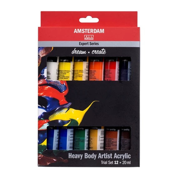 Amsterdam Expert acrylic color 12 x 20ml set