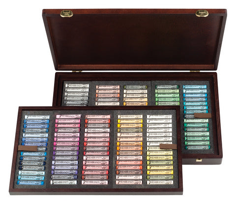 Rembrandt Soft Pastel Wood Box Sticks – Set of 150