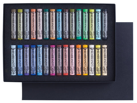 Rembrandt Soft Pastel Sticks Landscape Colors- Set Of 30