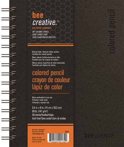 Bee Creative Colored Pencil Art Journals