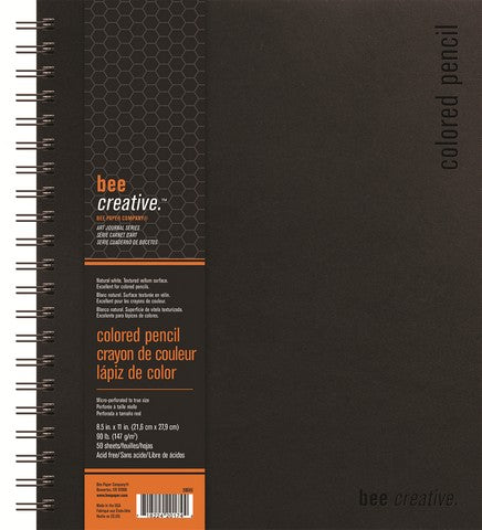 Bee Creative Colored Pencil Art Journals