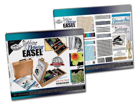Royal & Langnickel Sketching and Drawing Artist Set - 124 pieces