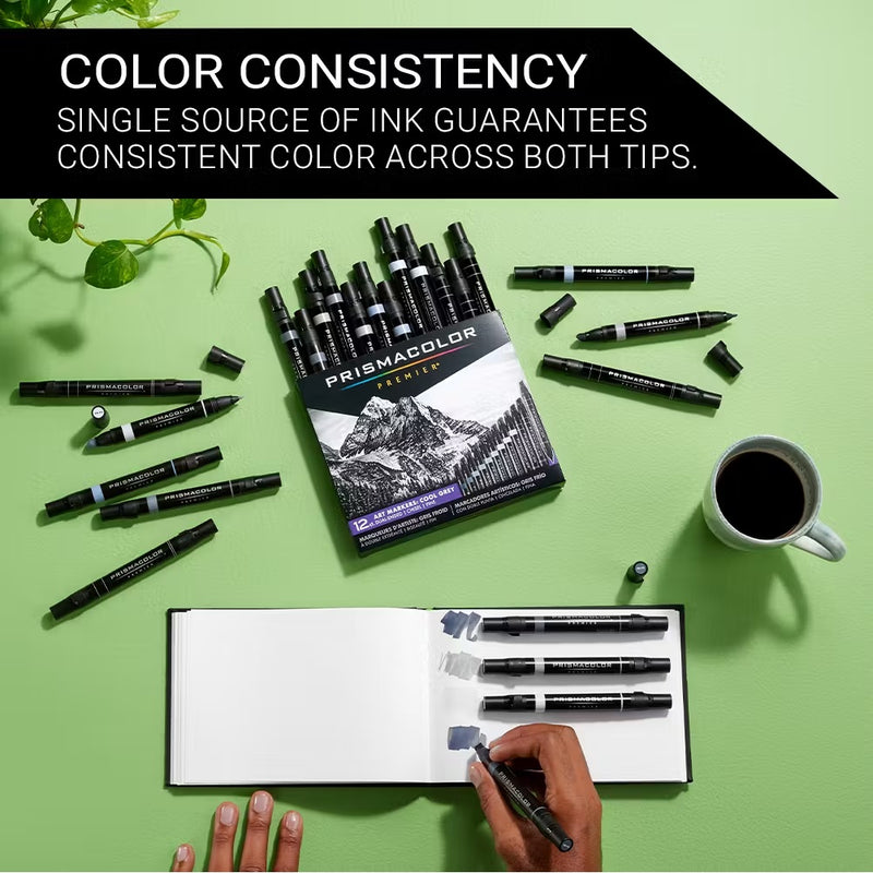 Prismacolor Art Markers Cool Grey Set