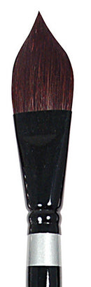 Silver Brush Black Velvet  Brushes - Oval Wash