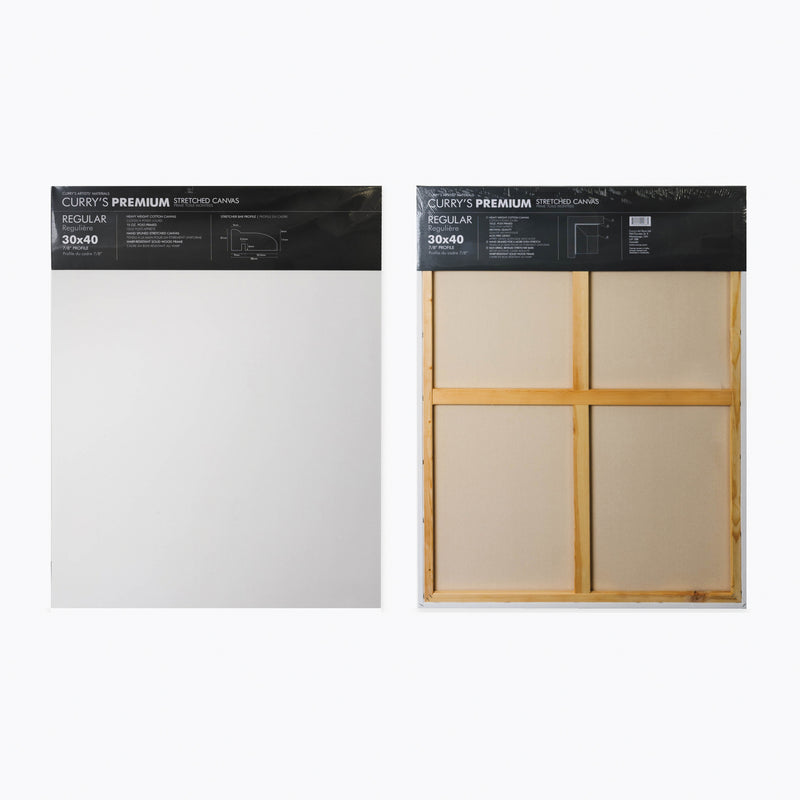 Curry's Premium 'Black Label' Stretched Canvas - Regular Style