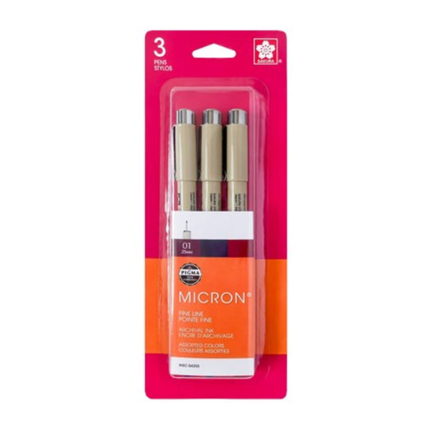 Pigma Micron 01 Berry Set
