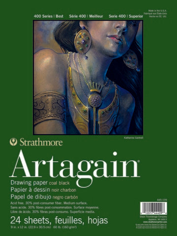 Strathmore Artagain Pads - Coal Black
