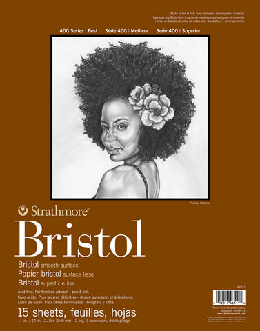 Strathmore 400 Series Bristol Pads - Smooth finish
