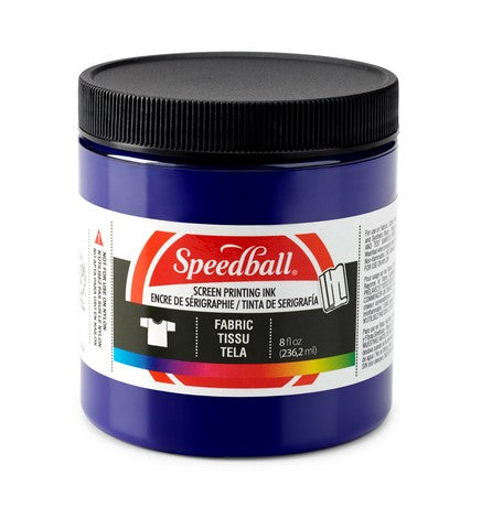 Speedball Fabric Water-Based Screen Printing Ink- 8oz