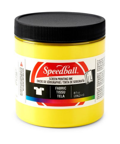 Speedball Fabric Water-Based Screen Printing Ink- 8oz