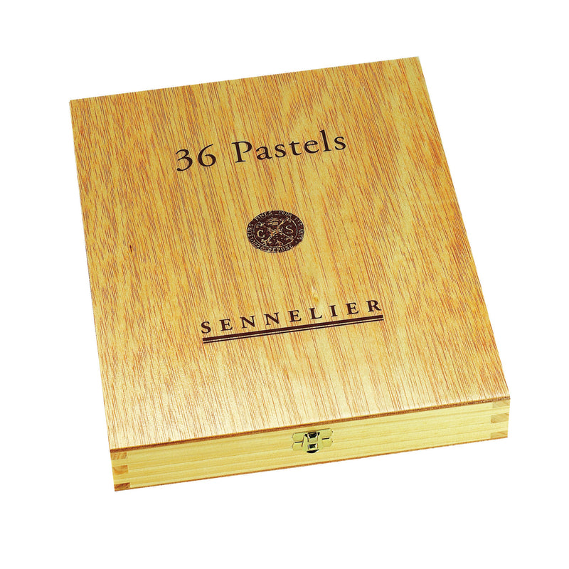 Sennelier Extra-Soft Pastel Full Stick Set - 36-Color Wood Box Set