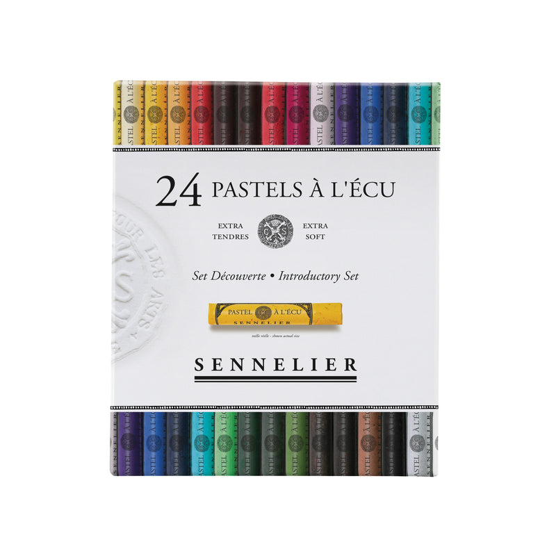 Sennelier Extra-Soft Pastel Full Stick Set - 24-Color Introductory Set