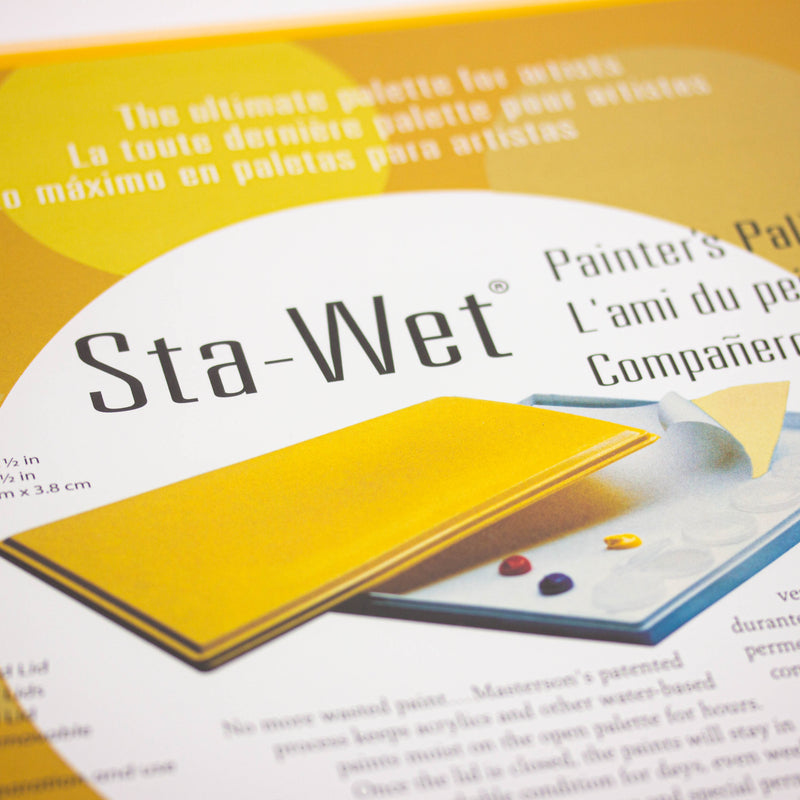 Sta-Wet Painters Pal Palette- 13"X12"