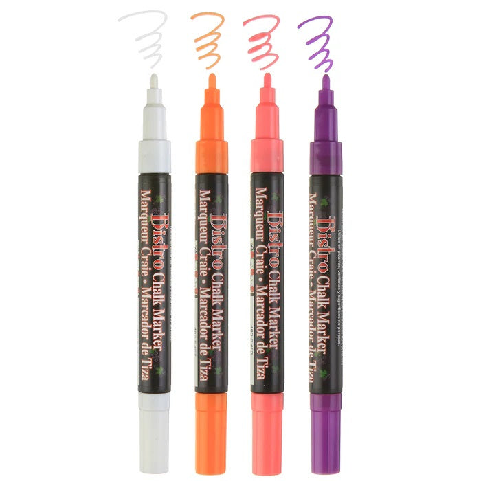 Bistro Chalk Markers - Fine Point - Fluorescent Set B