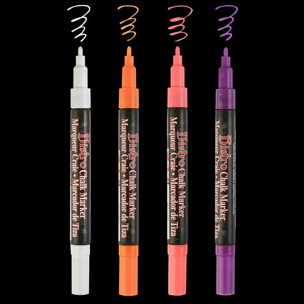 Bistro Chalk Markers - Fine Point - Fluorescent Set B