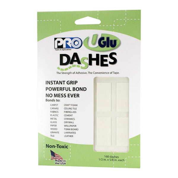 PRO UGlu Adhesive Dashes - 600 Pack