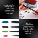 Silver Brush Black Velvet Voyage Travel Brushes