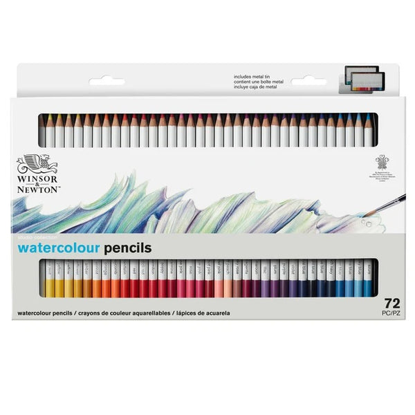 Winsor & Newton Studio Collection - 72 Watercolor Pencil Set