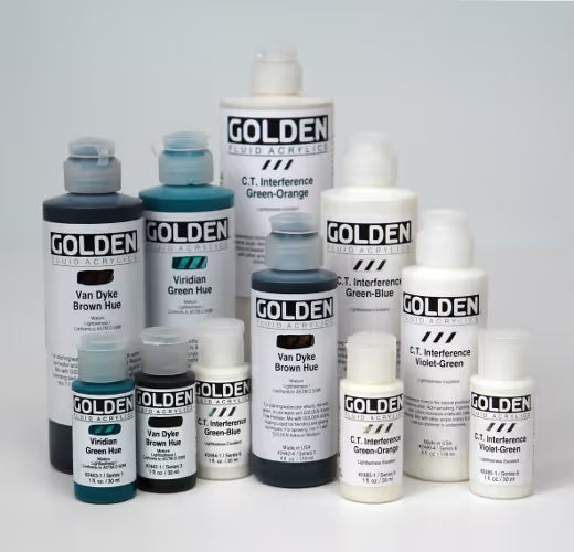 Golden Fluid Acrylic - 8oz