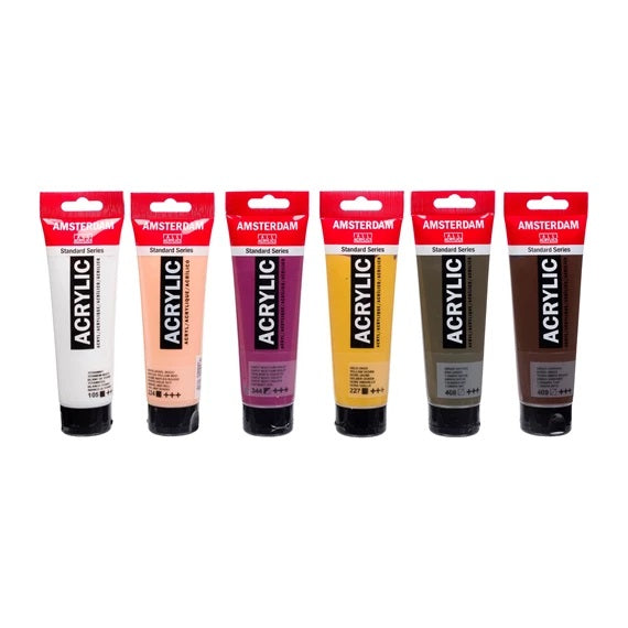 Amsterdam Standard acrylic portrait set 6x120ml