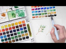 Sakura Koi Watercolour Field Sketch Half-Pan Set of 48