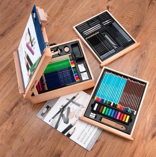 Royal & Langnickel Sketching and Drawing Artist Set - 124 pieces